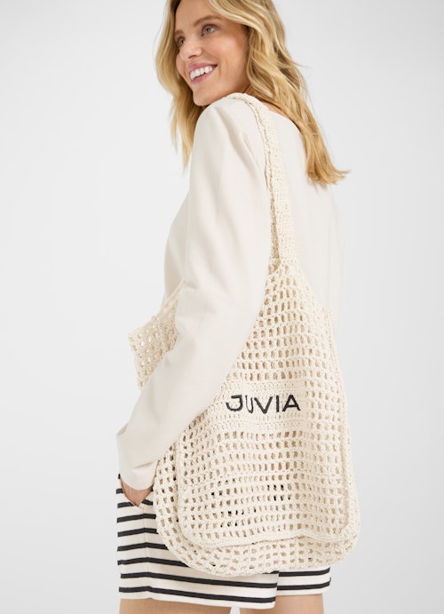 Taille unique Accessoires Cabas en chrochet off-white