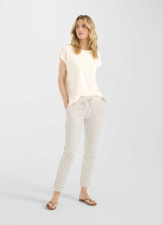 Slim Fit Hosen Slim Fit - Sweatpants eggshell