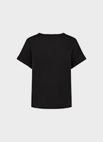 Boxy Fit T-Shirts Lyocell - T-Shirt black