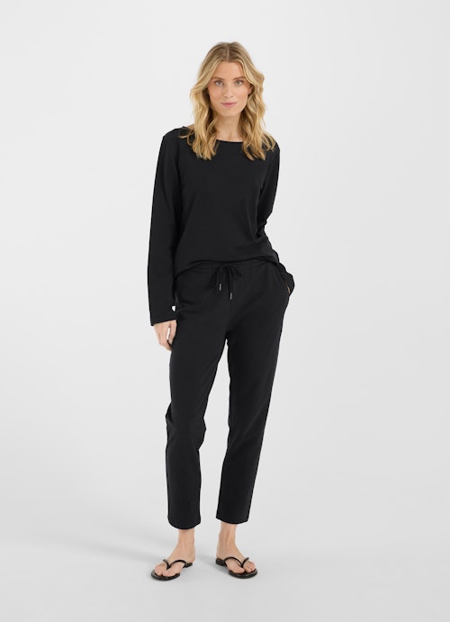 Casual Fit Hosen Casual Fit - Sweatpants black