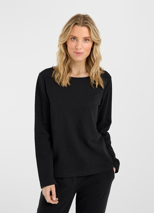 Coupe Slim Fit Sweat-shirts Pull coupe slim black