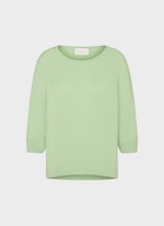 Coupe Casual Fit Maille Pull en mélange de cachemire apple green