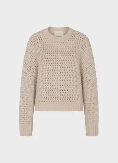 Casual Fit Knitwear Knitwear - Sweater desert sand