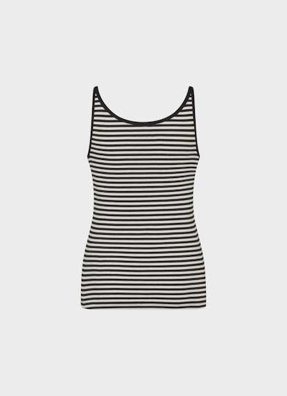 Slim Fit Tops Top black