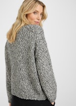 Casual Fit Strick Strick - Pullover black