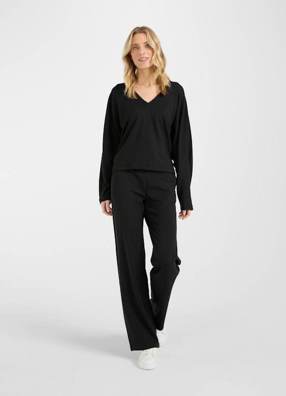 Oversized Fit Sweatshirts Sweatshirt black