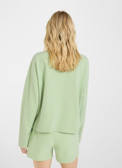 Coupe Loose Fit Sweat-shirts Sweat-shirt ample apple green