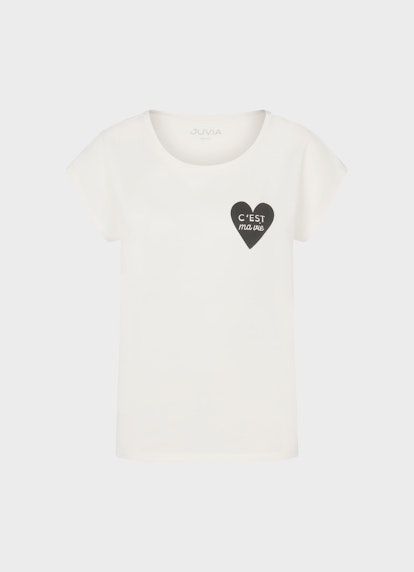 Coupe Regular Fit T-shirts T-shirt eggshell