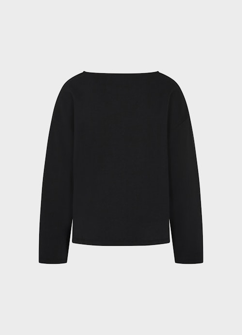 Coupe Loose Fit Sweat-shirts Pull-over black