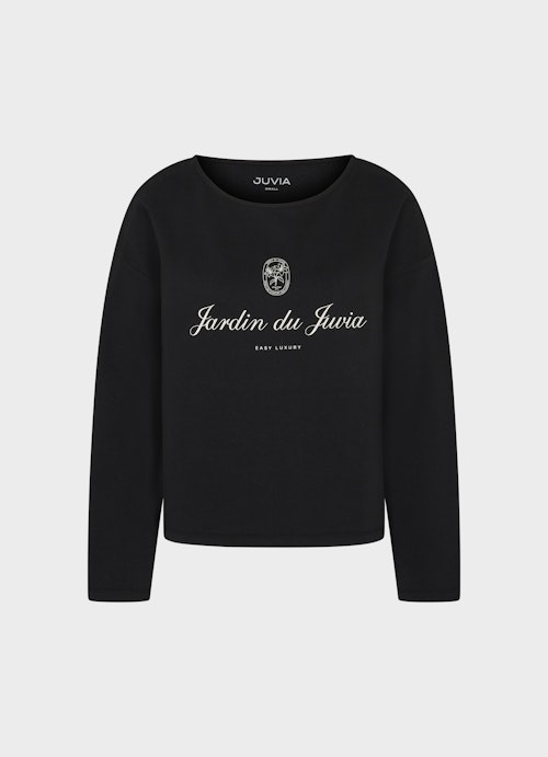 Loose Fit Sweatshirts Sweater black