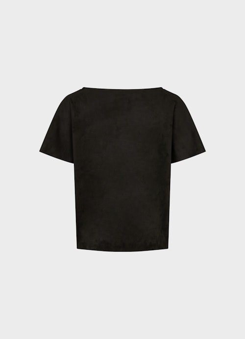 Coupe Regular Fit Hauts Velours technique - Haut black