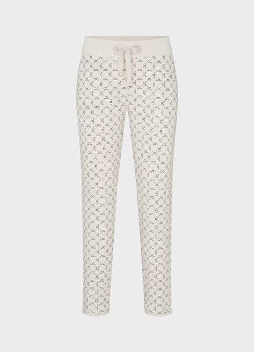 Slim Fit Hosen Slim Fit - Sweatpants eggshell