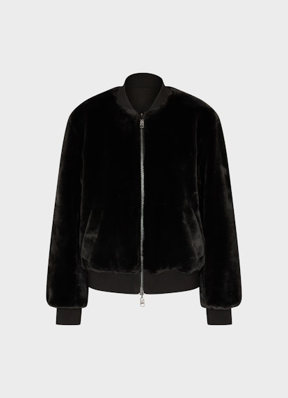 Regular Fit Jacken Wendejacke im Bomberstil black