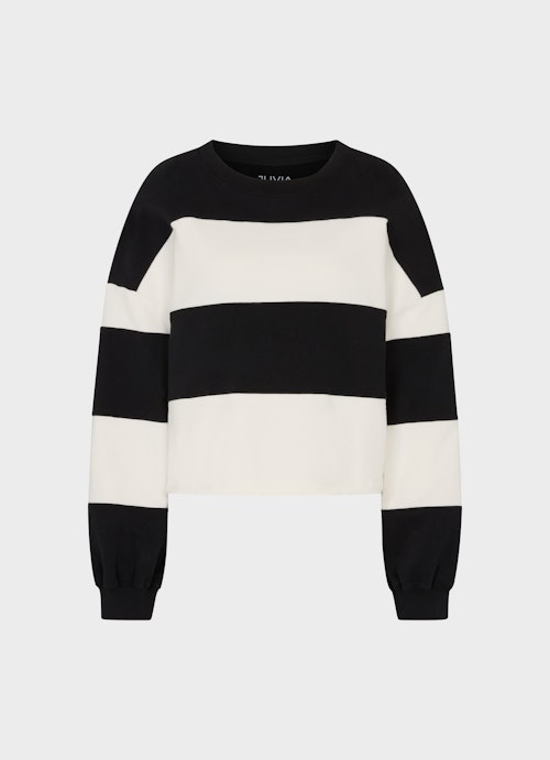 Coupe oversize Sweat-shirts Pull-over black