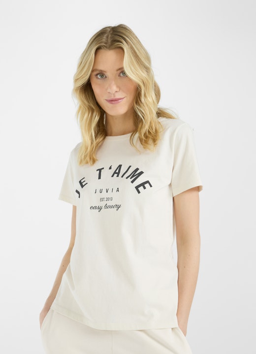 Regular Fit T-Shirts T-Shirt eggshell