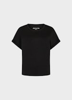 Boxy Fit T-Shirts Lyocell - T-Shirt black