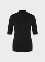 Slim Fit T-Shirts Jersey Modal - T-shirt black