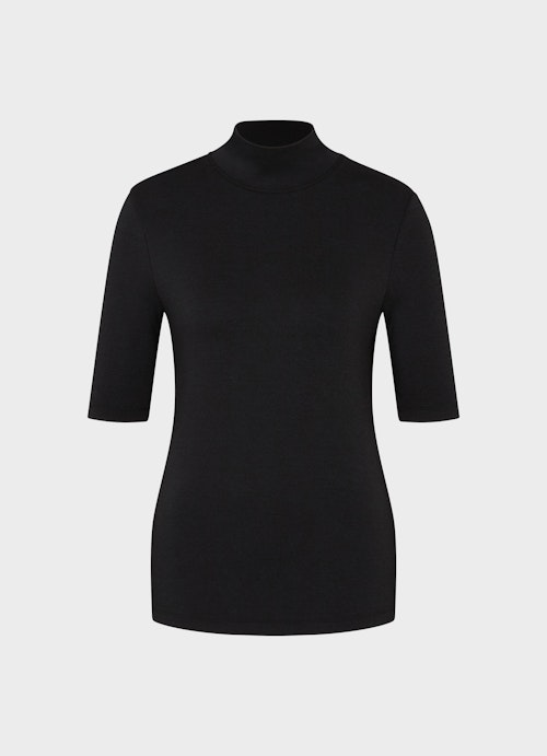 Coupe Slim Fit T-shirts Jersey Modal - T-shirt black