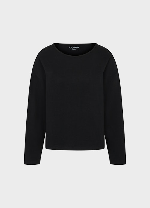 Loose Fit Sweatshirts Sweater black