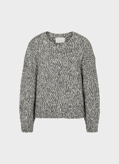 Casual Fit Strick Strick - Pullover black