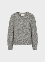Casual Fit Strick Strick - Pullover black