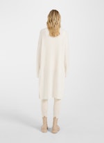 Coupe Regular Fit Maille Cardigan en mélange de cachemire eggshell