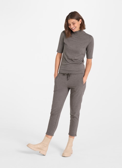 Coupe Slim Fit T-shirts Jersey Modal - T-shirt plum kitten mel.