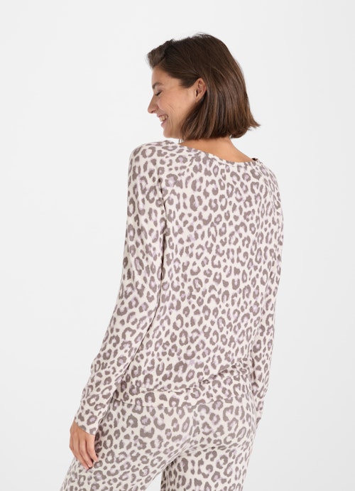 Coupe Regular Fit Sweat-shirts Vêtements de nuit - Pull plum kitten