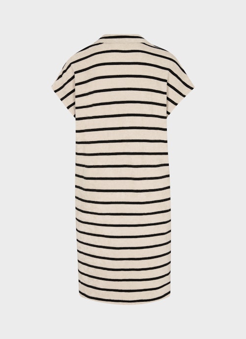 Casual Fit Kleider Light Terry Dress Striped light walnut