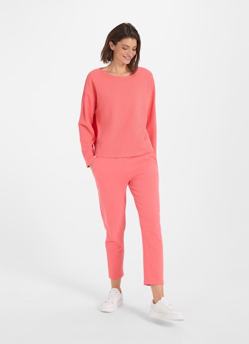 Casual Fit Hosen Casual Fit - Sweatpants coral
