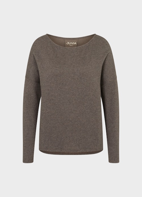 Loose Fit Sweatshirts Cashmix - Sweater plum kitten mel.