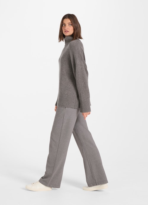 Wide Leg Hosen Wide Leg Fit - Sweatpants plum kitten mel.