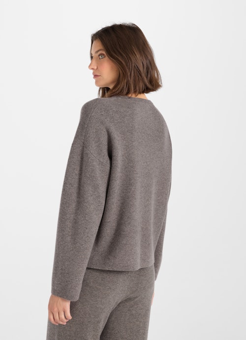 Casual Fit Knitwear Knitwear - Sweater plum kitten mel.