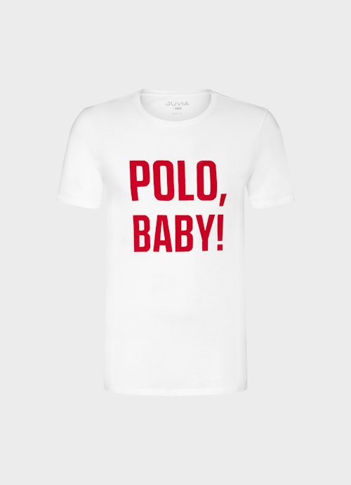 Coupe Regular Fit T-shirts Polo Baby T-shirt Homme white