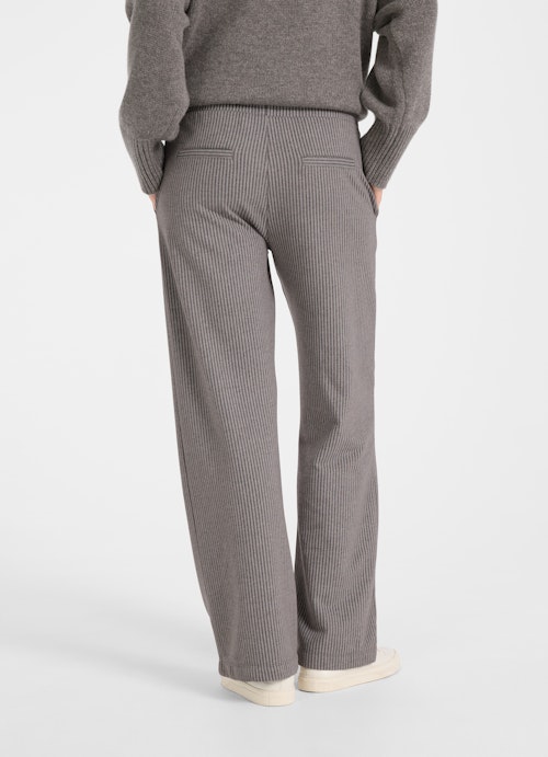 Wide Leg Hosen Wide Leg Fit - Sweatpants plum kitten mel.