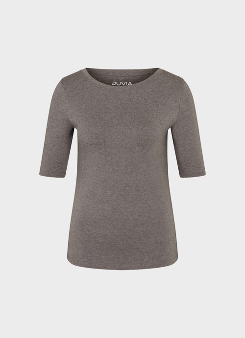Slim Fit T-shirts Jersey Modal - T-Shirt plum kitten mel.