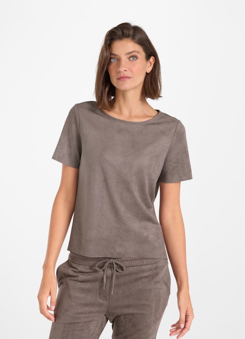 Loose Fit T-shirts Tech Velours - T-Shirt plum kitten