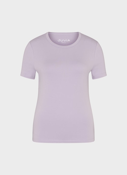 Slim Fit T-shirts Jersey Modal - T-shirt dusty violet