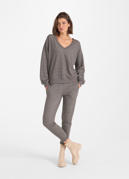 Loose Fit Sweatshirts Glitter sweatshirt plum kitten mel.