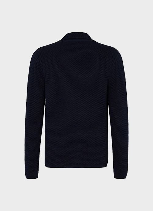 Coupe Regular Fit Vestes Blazer en coton Cherish navy