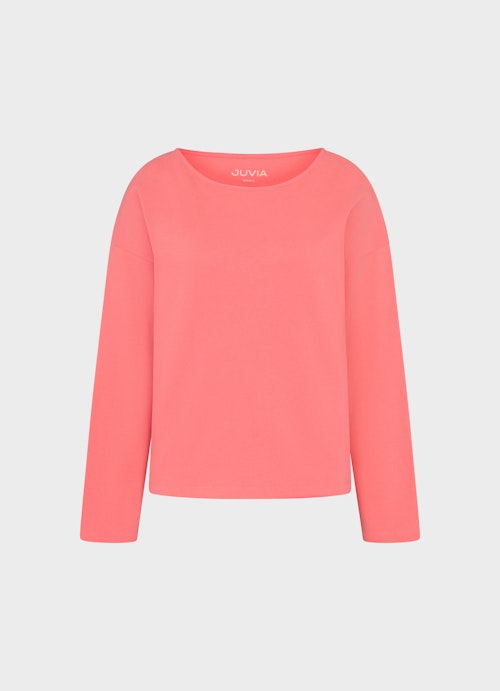 Coupe Loose Fit Sweat-shirts Pull coral