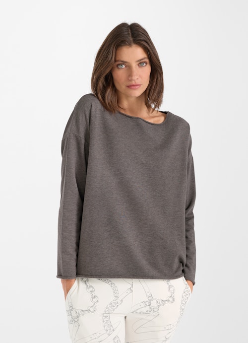 Loose Fit Sweatshirts Loose Fit Sweater plum kitten mel.