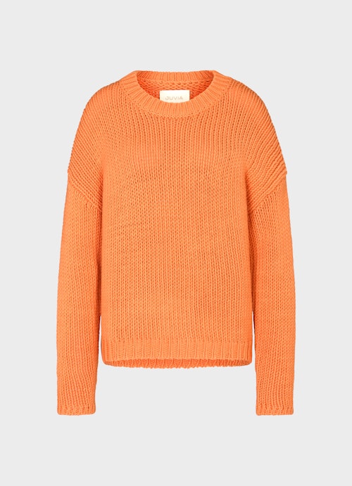 Casual Fit Strick Strick - Pullover jaffa orange