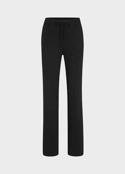 Boot Cut Hosen Wide Leg Fit - Sweatpants black
