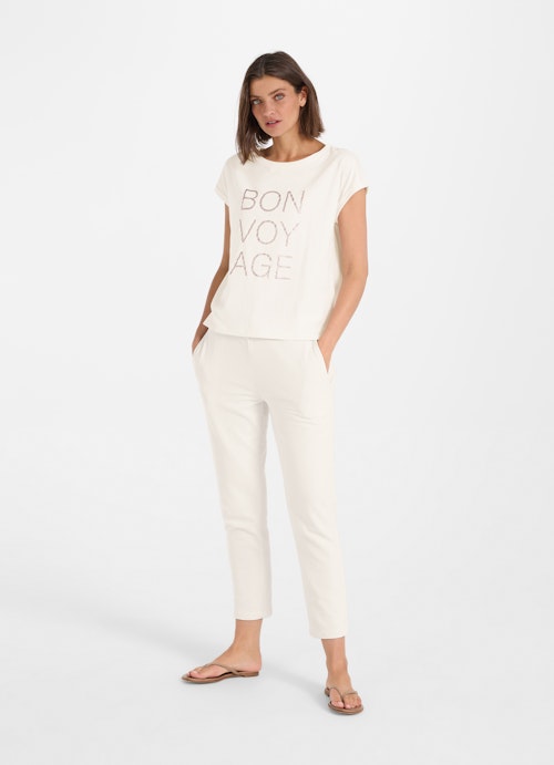 Coupe Loose Fit T-shirts T-shirt eggshell