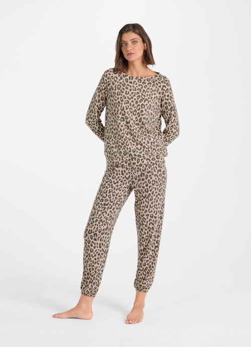 Regular Fit Sweatshirts Nightwear - Sweater sand