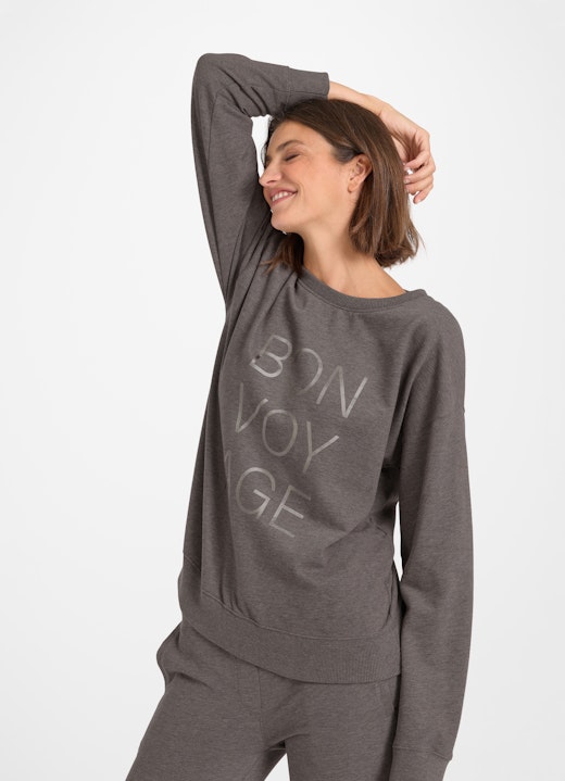 Regular Fit Sweatshirts Sweater plum kitten mel.