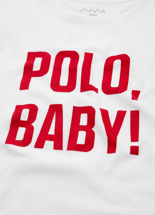 Coupe Regular Fit T-shirts Polo Baby T-shirt Femme white