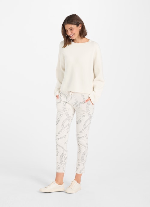 Slim Fit Hosen Slim Fit - Sweatpants eggshell