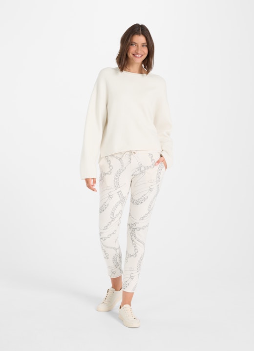 Slim Fit Hosen Slim Fit - Sweatpants eggshell